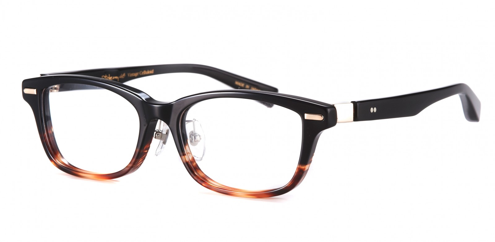 Vintage Celluloid VC-044 / EYEWEAR :: Ptolemy48（トレミーフォーティエイト） 日本の眼鏡職人が作り出した 眼鏡フレームブランド