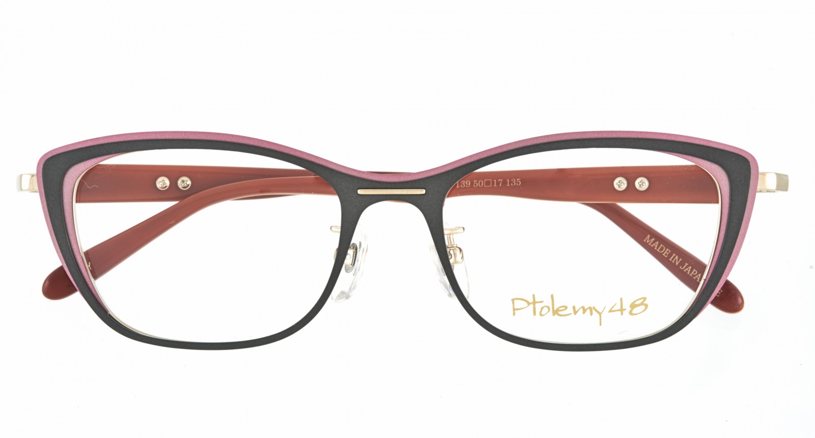 LUNA PT-139 / EYEWEAR :: Ptolemy48（トレミーフォーティエイト） 日本の眼鏡職人が作り出した眼鏡フレームブランド