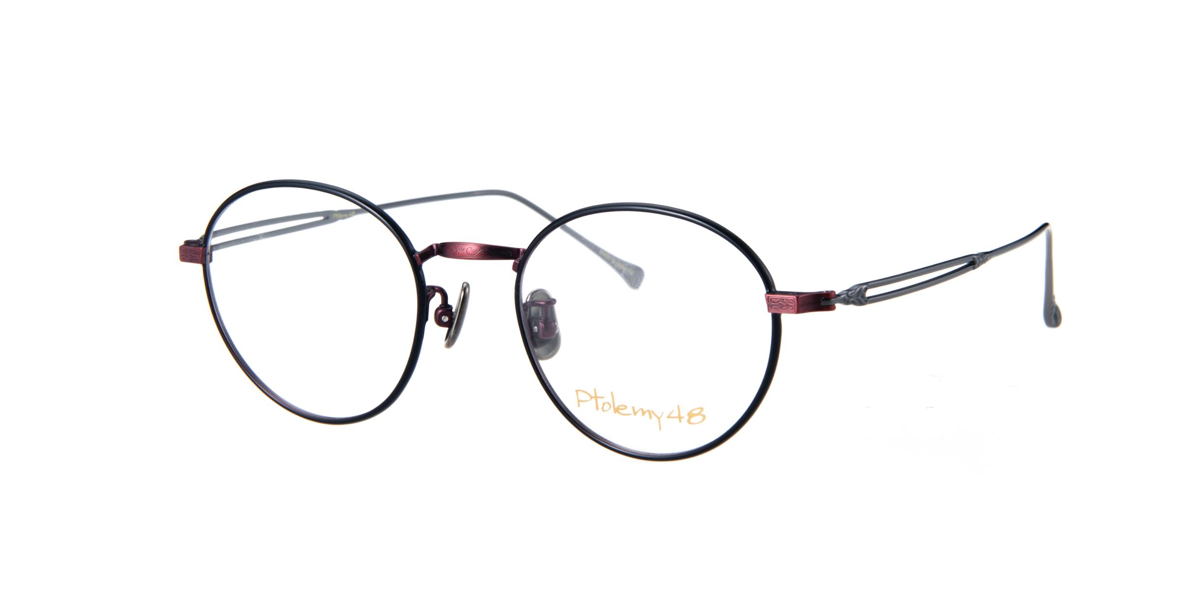 Ptolemy48 トレミー48 ボストン型メガネ Ptolemy48(トレミー48) Vintage Celluloido VC-021 BB | 君津