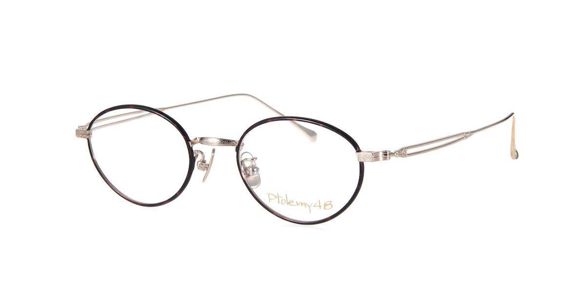 【美品】Ptolemy48 E-004 47サイズ　メガネ・サングラス 美品】Ptolemy48 E-004 47サイズ メガネ・サングラス 検索