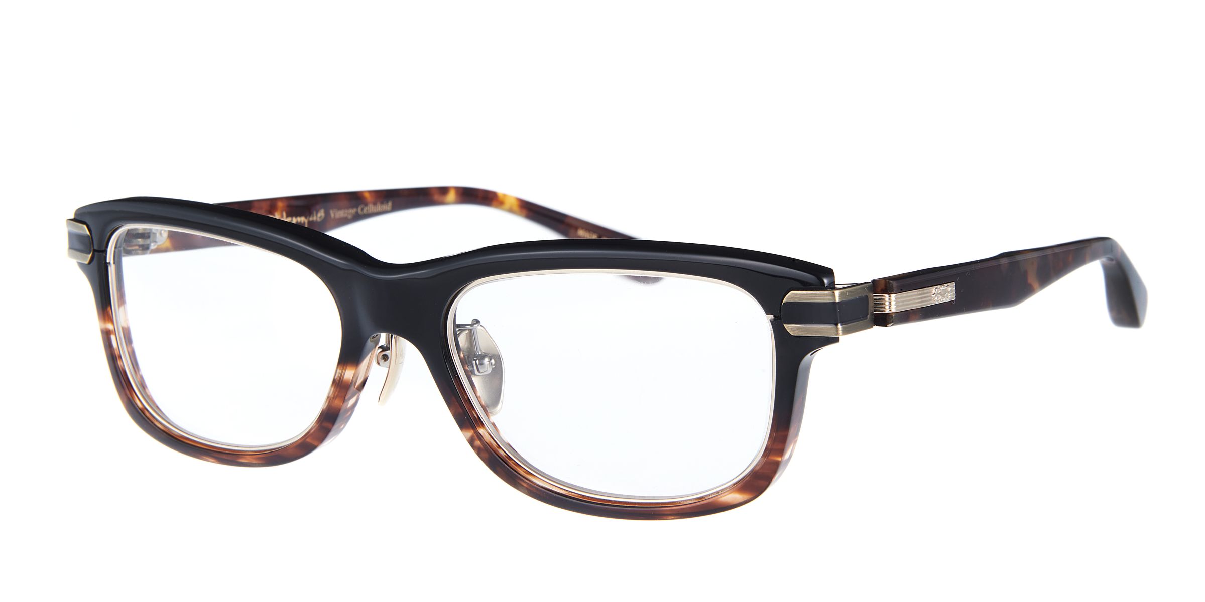 ヴィンテージ　眼鏡　ブランドが不明 Vintage Celluloid VC-065 / EYEWEAR :: Ptolemy48（トレミー