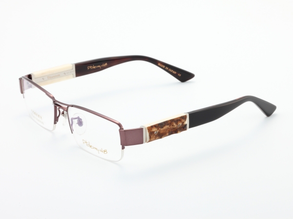 蝦夷鹿角 D-002 / EYEWEAR :: Ptolemy48（トレミーフォーティエイト