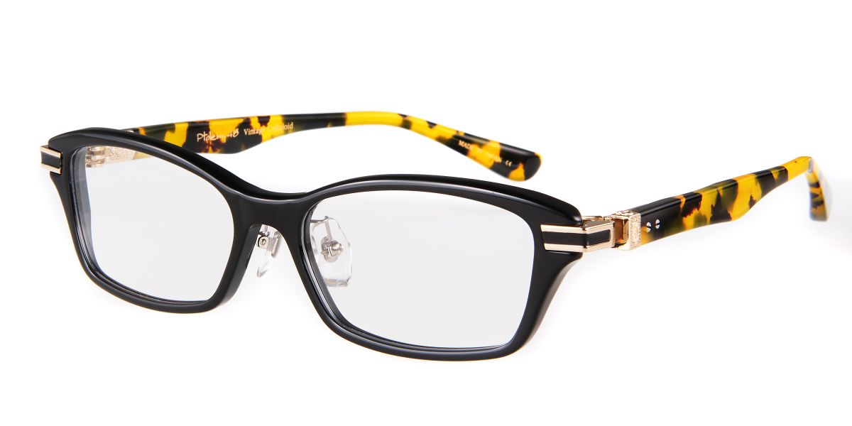 Vintage Celluloid VC-066 Series / Black Yellow / VC-066-BKY