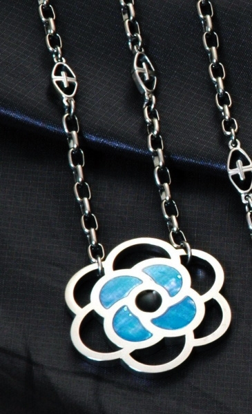 Camellia / Pearl Blue.(BL) / S-027-BL